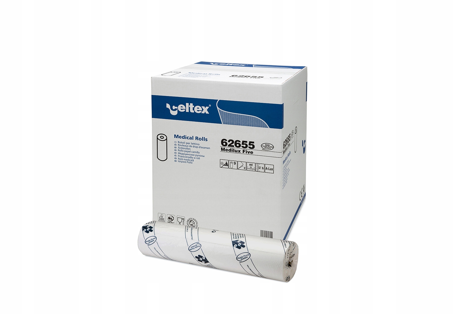 Podklad celulozowy Premium Medilux Five -Celtex A-Lux 50cm x52m, 2W ,1rolka