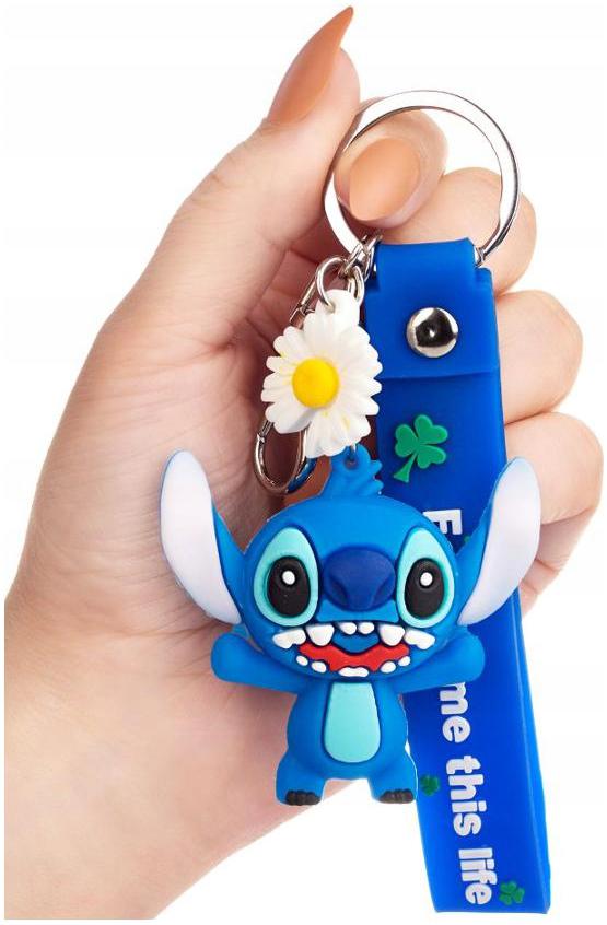 Kľúčenka Medvedík Stitch 3D tašky peňaženky obličky na kľúče kabelky veselý medvedík