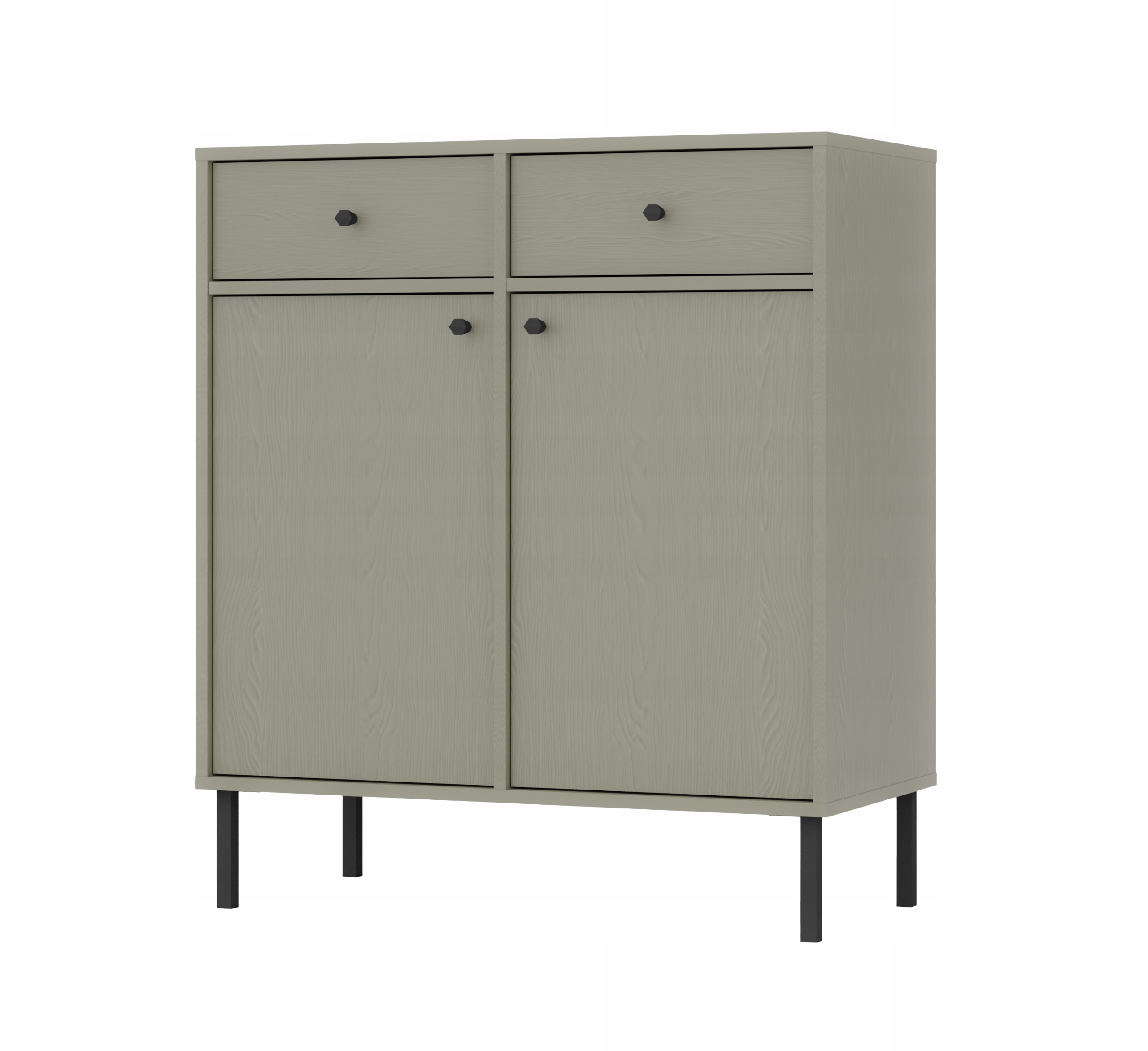 Elegantní malá komoda Moderní vysoké nohy Oslo do obývacího pokoje