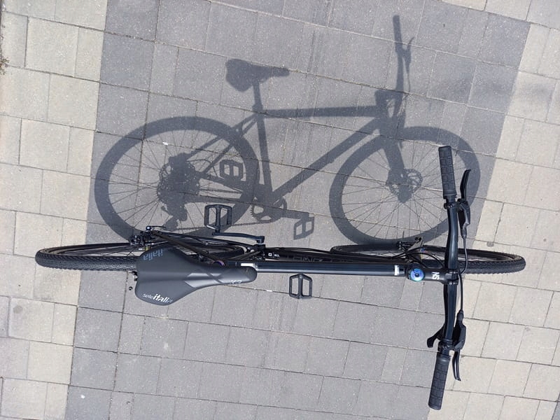 Octane One Gridd Flat Black Rozmiar XL Materiał ramy aluminium