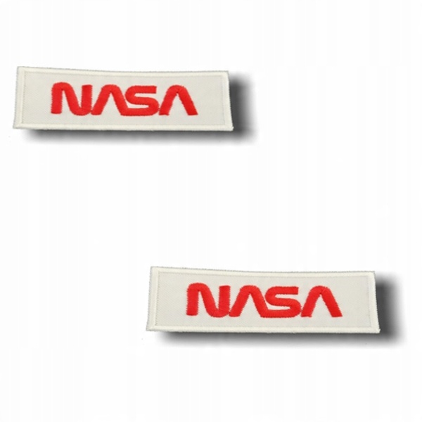

2 szt Nasa Naszywka Termo Haftowana 90x30mm