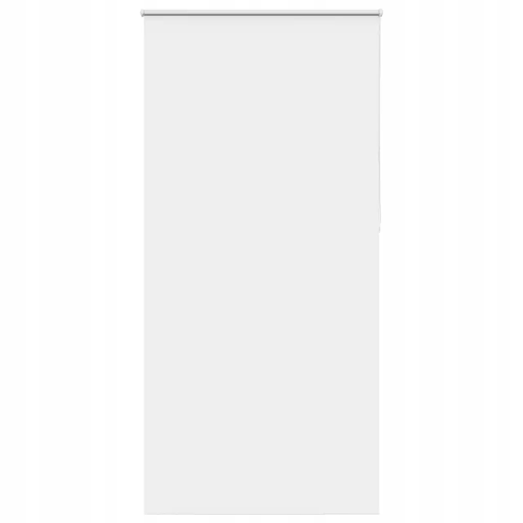 vidaXL Roleta zatemňovací bílá 90x210 cm šířka látky 85,7 cm polyester
