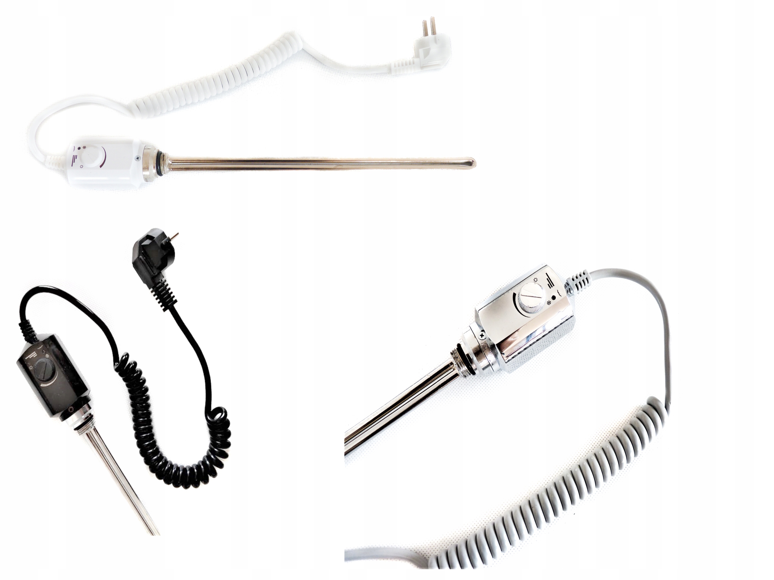 Grzałka do grzejnika BIAŁA 900W grzejnik elektryczny suszarka Moc grzewcza 900 W