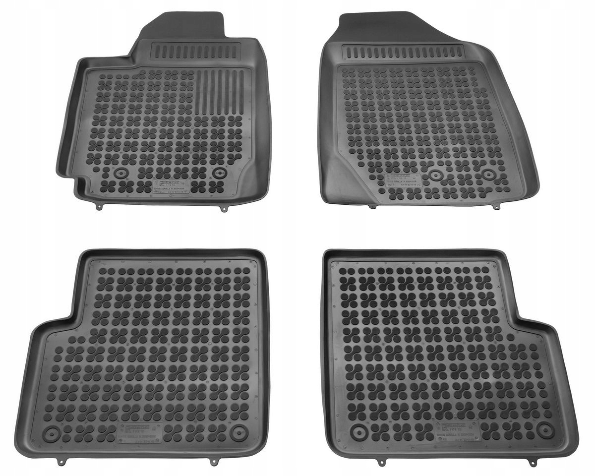 Gumové autokoberce Toyota Corolla, 2002-2007