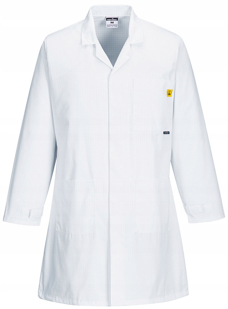 Antistatická pracovní zástěra Portwest AS10 Whr vel. 4XL
