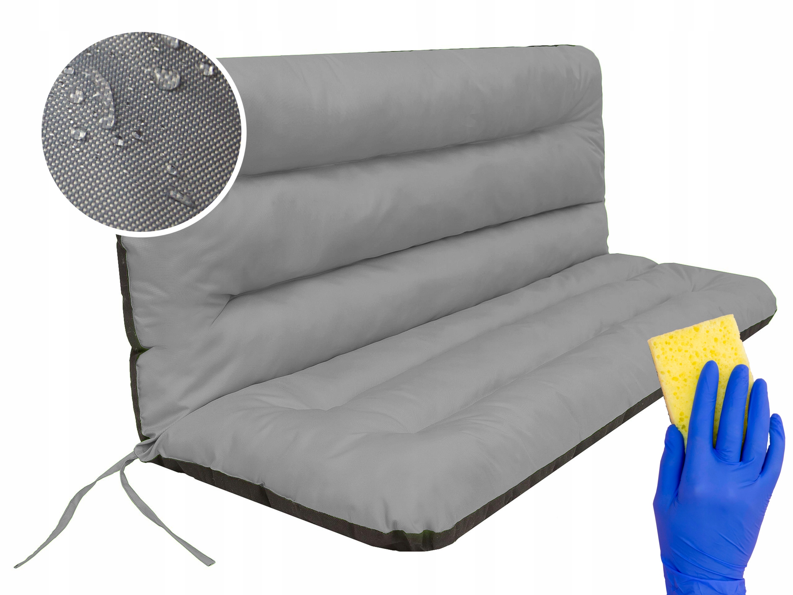 Poduška na hojdačku alebo záhradnú lavičku 120 cm