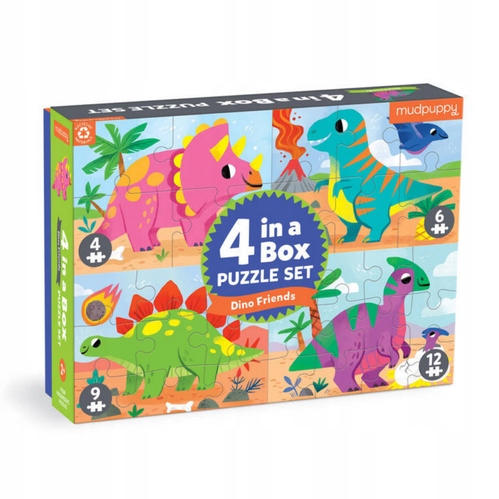

Mudpuppy: Puzzle Progresywne Mój dinozaur