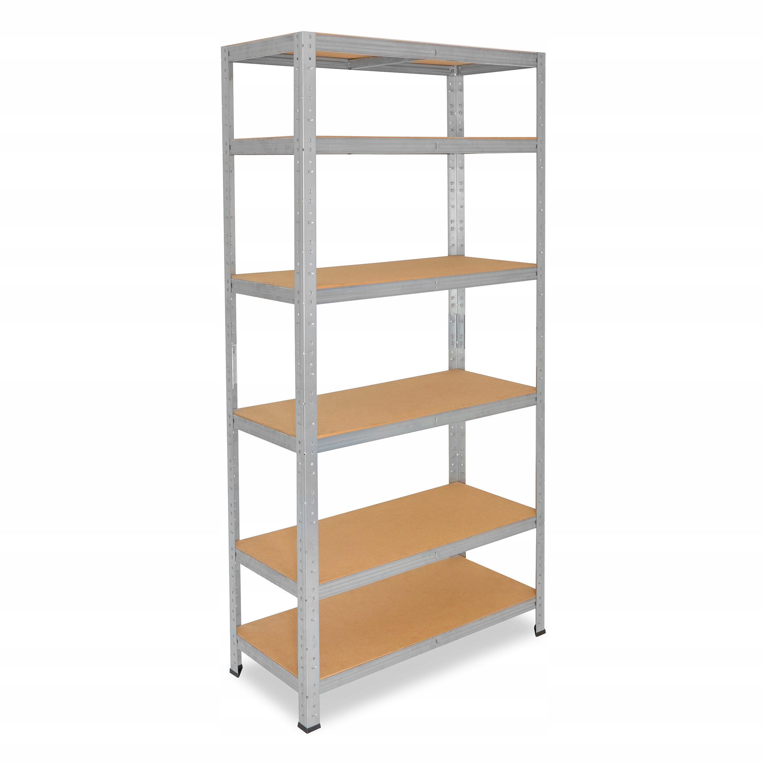 shelfplaza Home 230x120x60 cm regał metalowy ocynkowany z 6 półkami