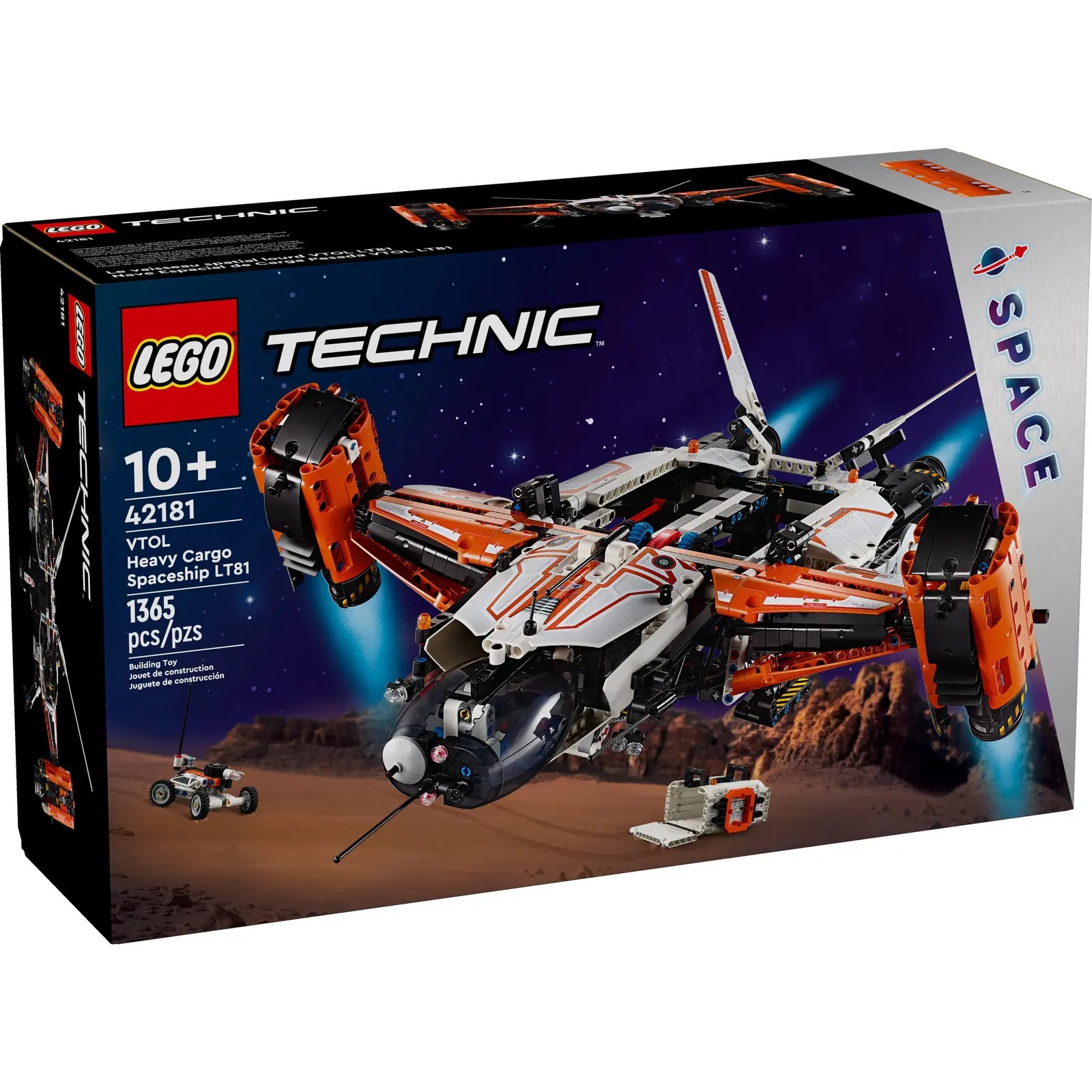 Lego Technic 42181 Přepravní loď Vtol LT81
