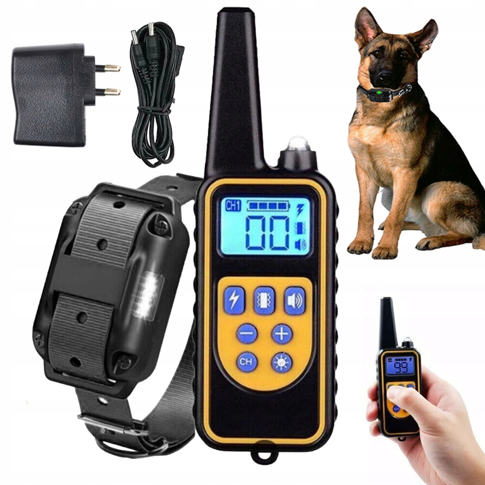 Levně Inteligentní Elektrický Obojek Pro Psa Má 4 Režimy Provozu