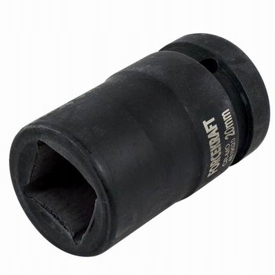 NASADKA UDAROWA 1" 1 cal 20mm 4-KĄT KWADRAT DŁUGOŚĆ 85MM CR-MO