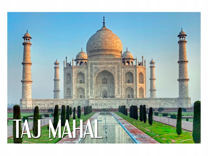 

Indie Taj Mahal Mauzoleum Magnes na lodówkę