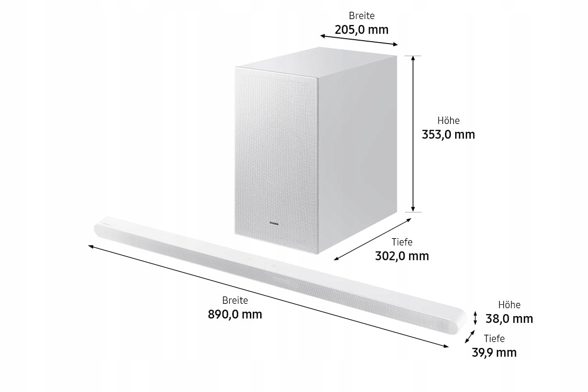 SAMSUNG HW-S711GD 31-Kanałowy Ultra Smukły Soundbar Dolby Atmos Bluetooth — miniatura 3