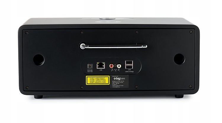 MICRO SYSTEM HI-FI THOMSON MIC500IWF WIFI DAB+ BT Moc znamionowa RMS 2 W