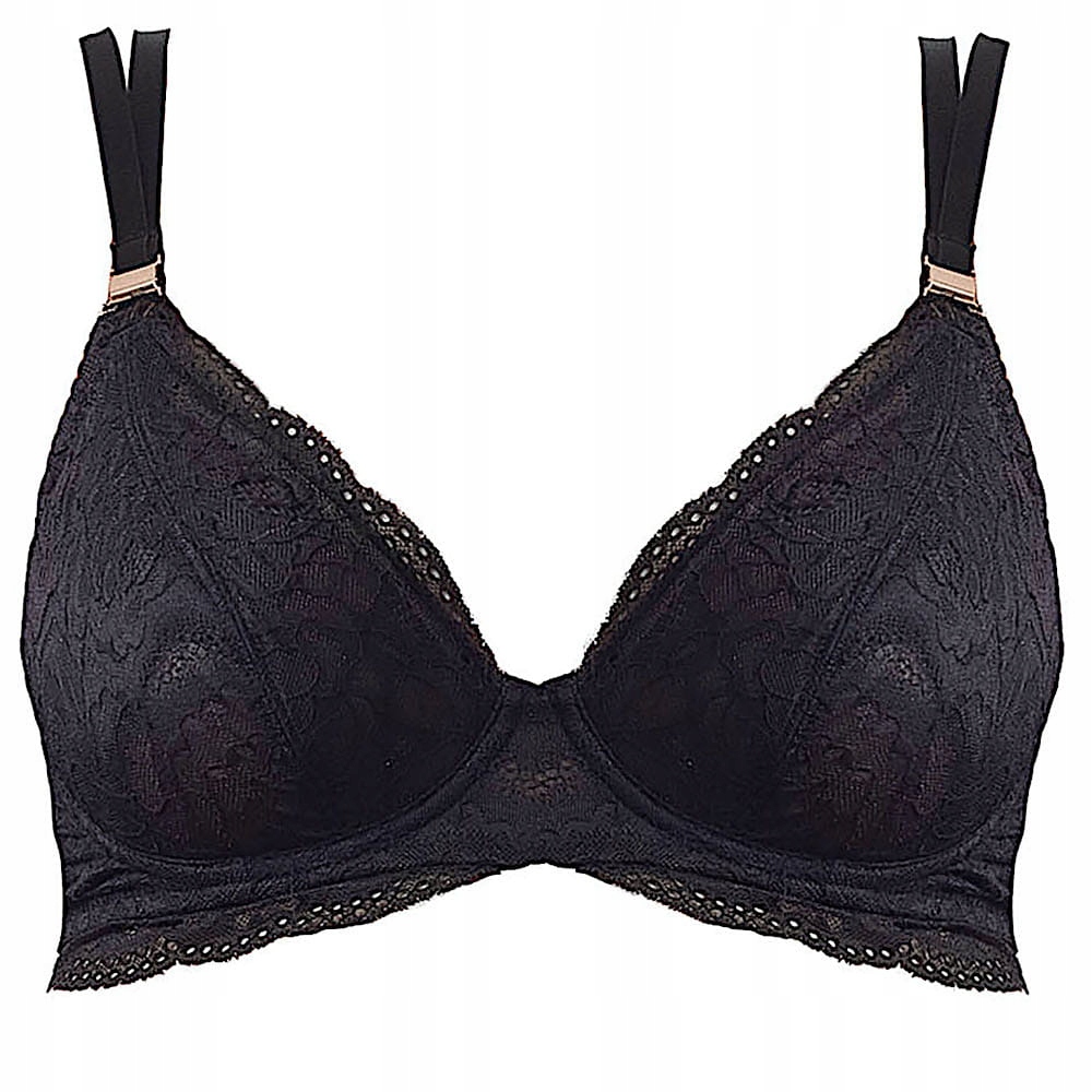 Hotmilk Heroine na kojení černý 65G 30F