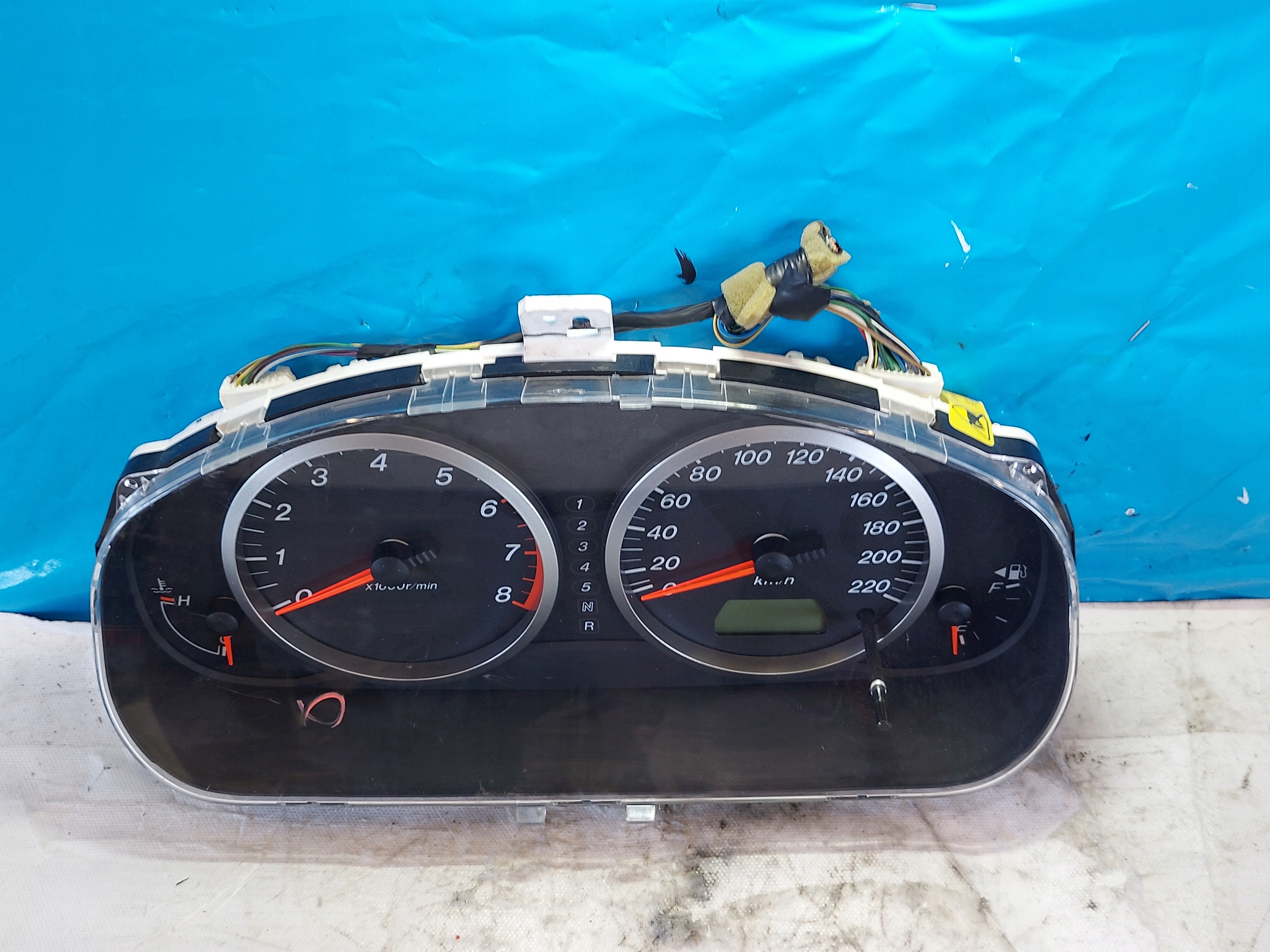 dials clock MAZDA 2 1.4 MZI 3M7110849BC
