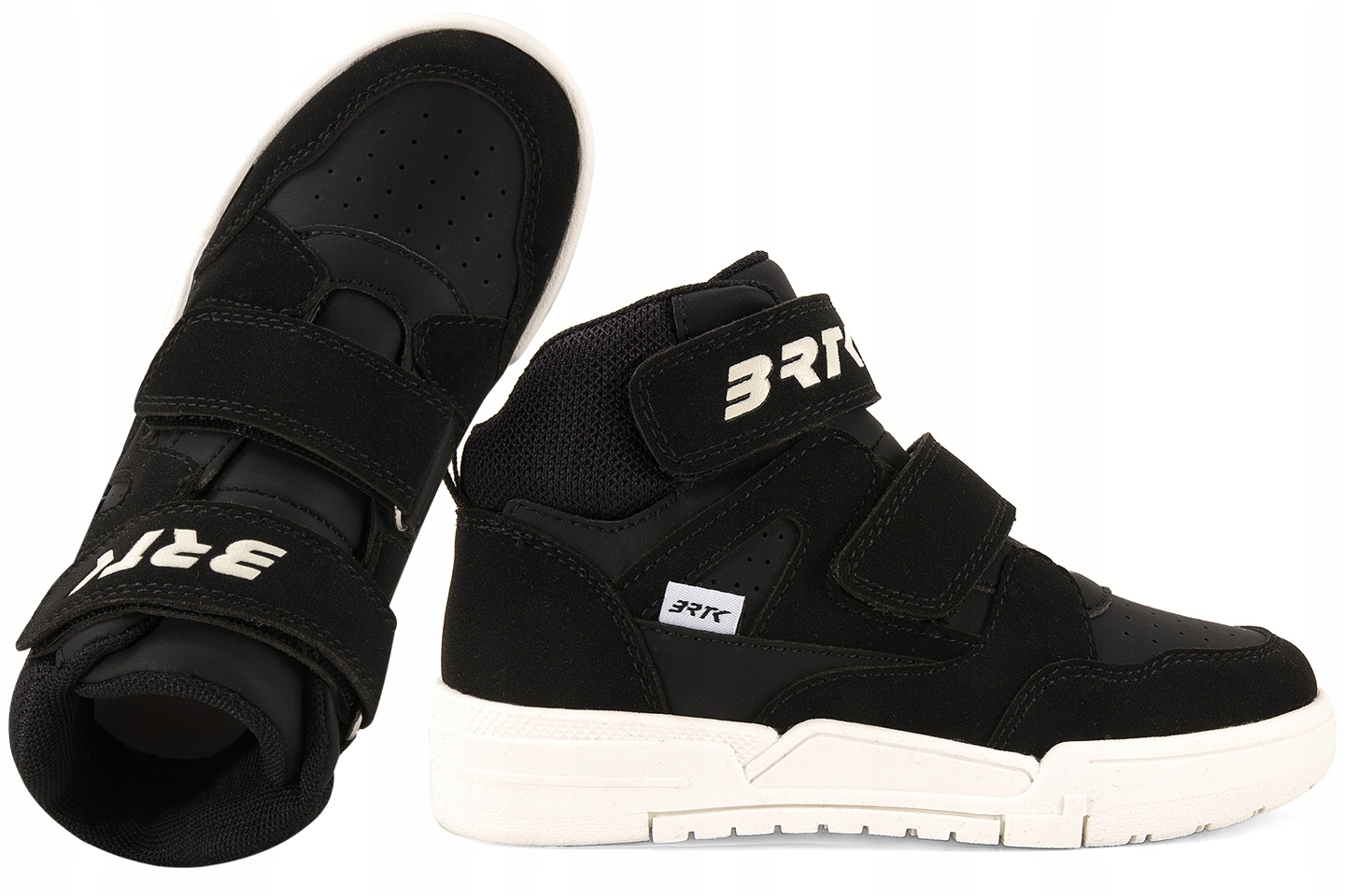 Bartek 8800011 Trzewiki Chłopięce Buty Sportowe Sneakersy Wysokie czarne 32