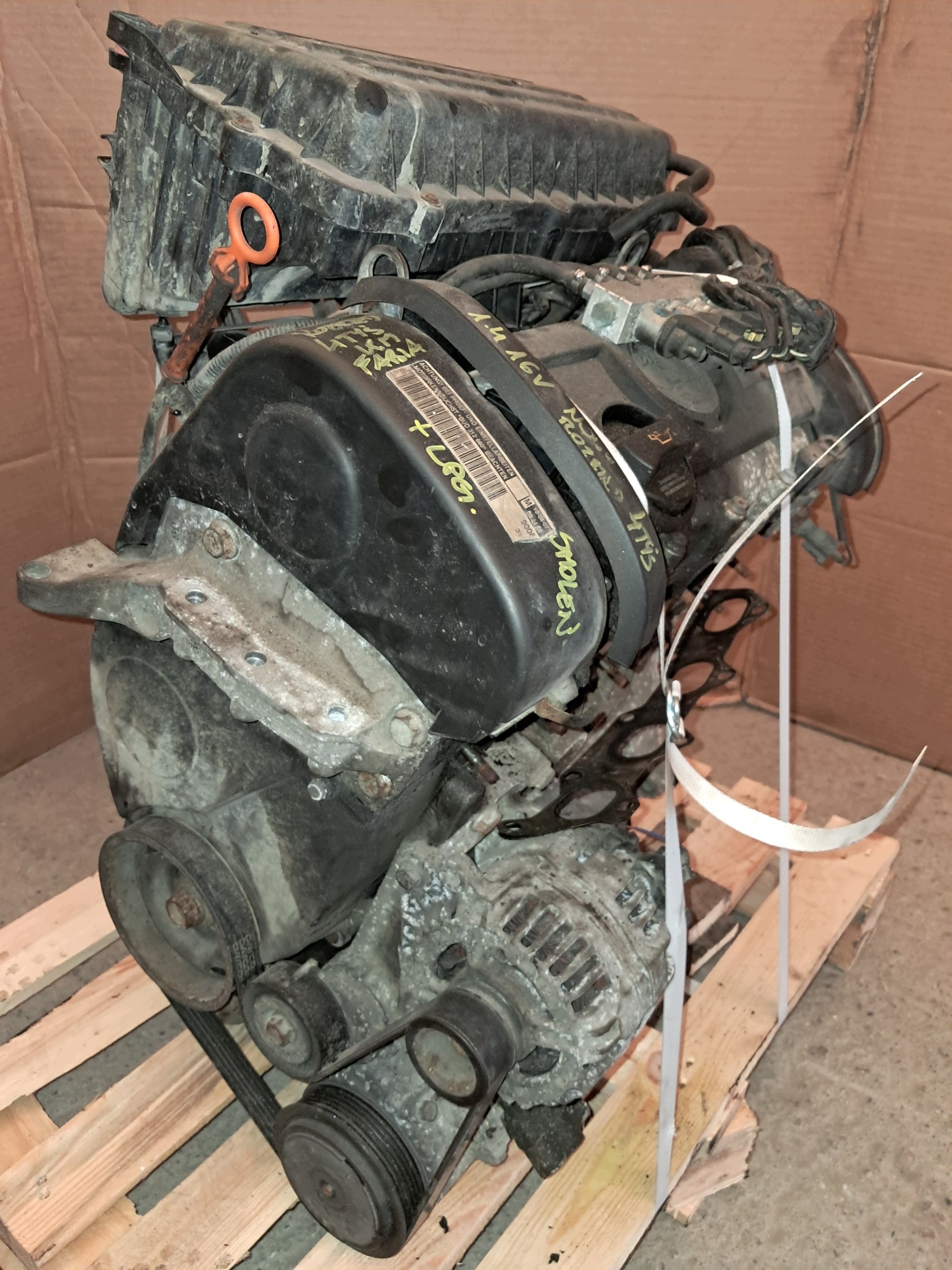 engine BUD 1.4 16V complete VW FABIA II new gear PEWNY DO MONTAZU