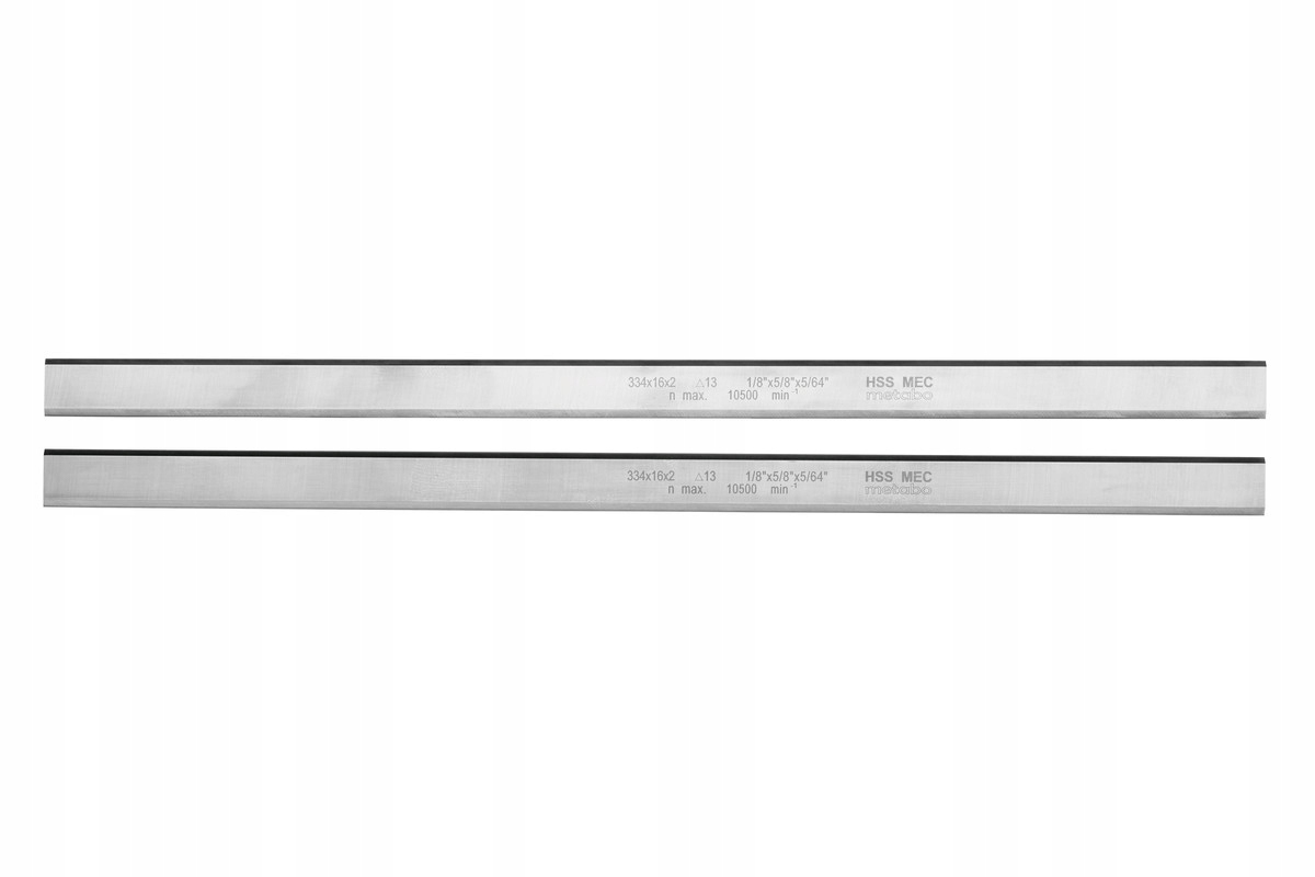 Metabo Pár Nožů Z Rychlořezné Oceli Hss 2x16x334MM 0911062119