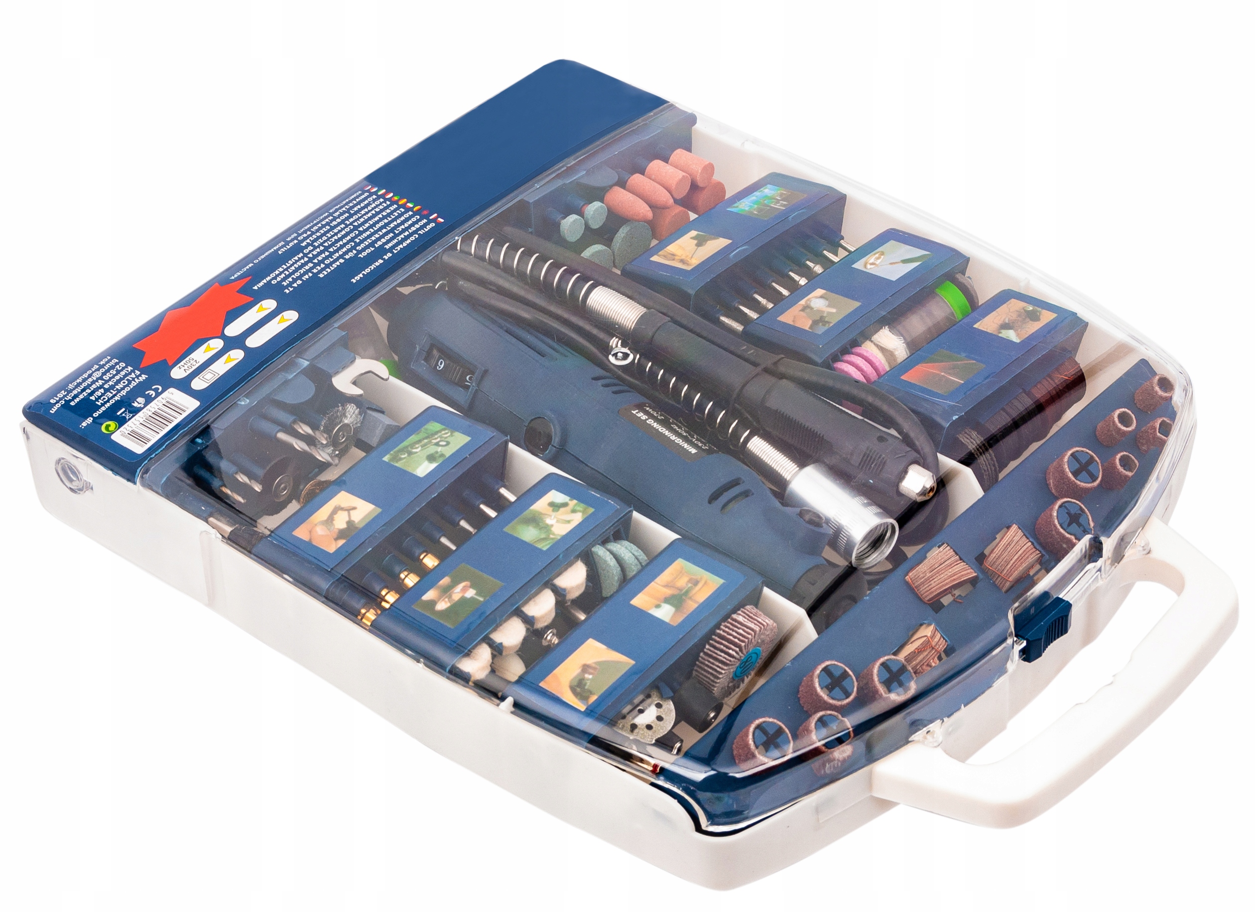 MINI SZLIFIERKA DRILL MULTISZLIFIERKA FREZARKA 320 Maksymalna moc 270 W