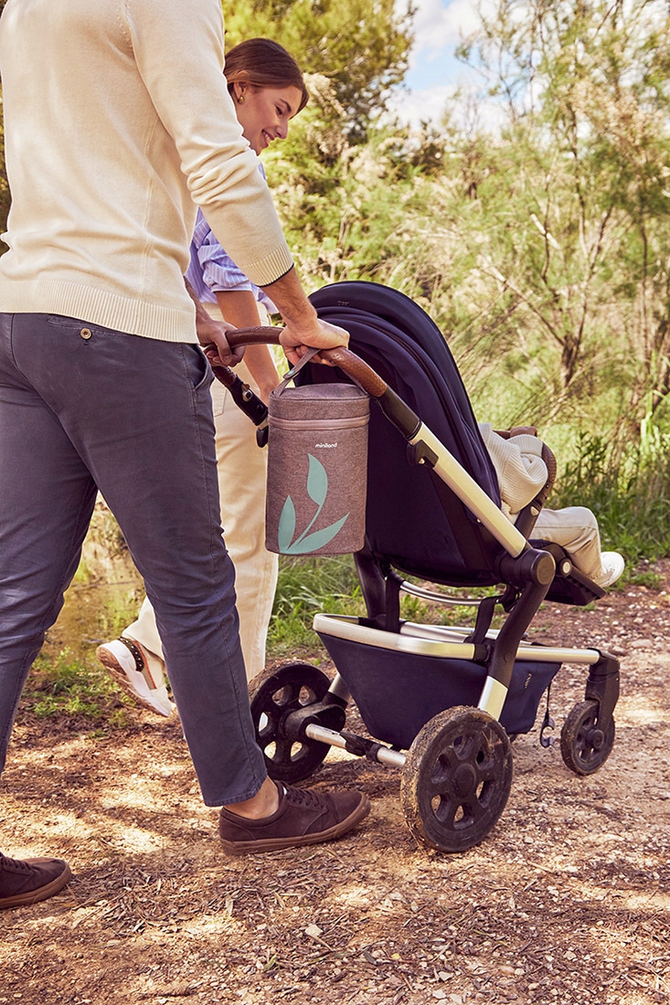 MINILAND Termoopakowanie Terra 500ml - liście Kolor dominujący fioletowy