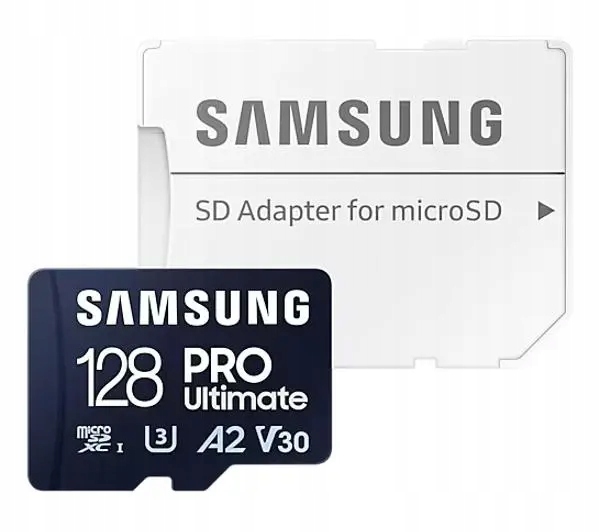Karta pamięci Samsung Pro Ultimate 2023 microSD 128GB 200/130MB/s Adapter