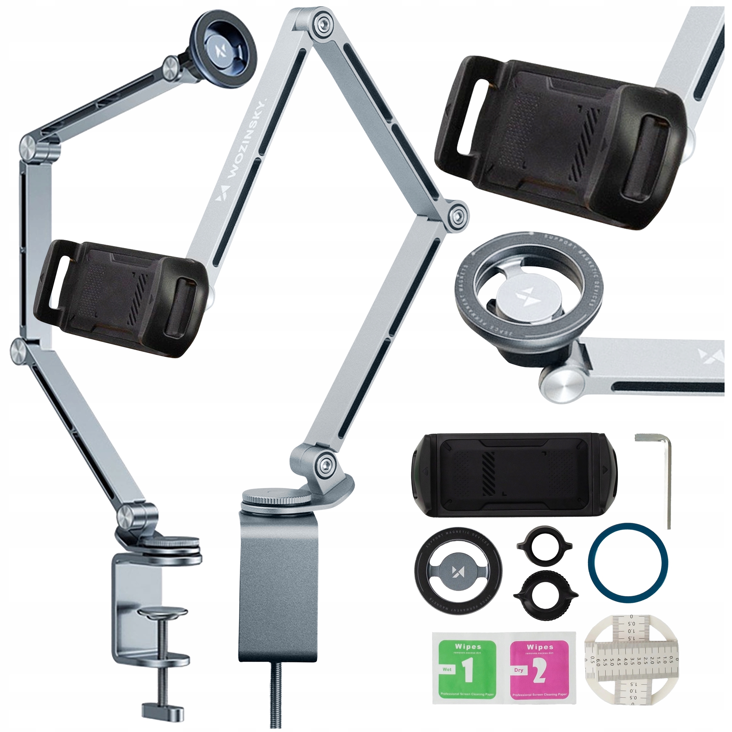 Stojan Držák Dlouhé Rameno Výložník Magsafe K Psacímu Stolu Pro Telefon Tablet