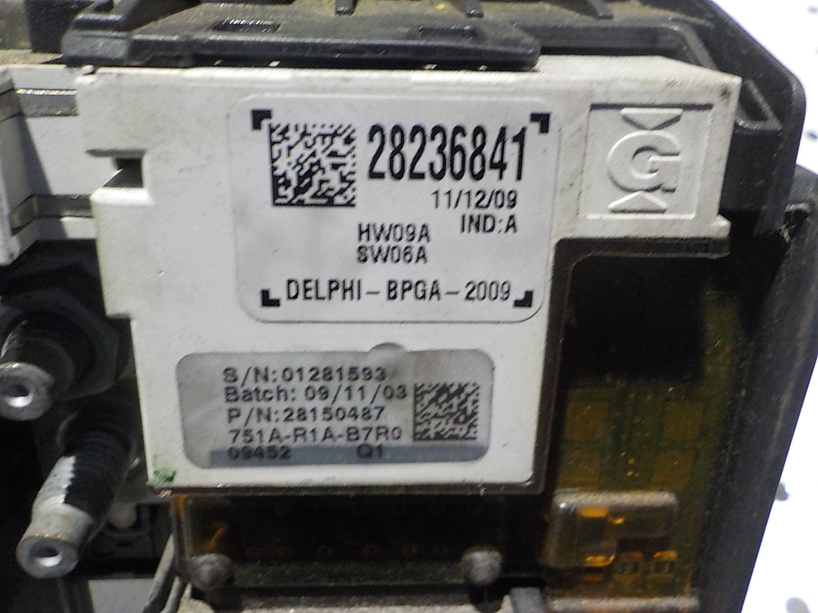 PEUGEOT 308 modulo ZASILANIA 28236841 IND A