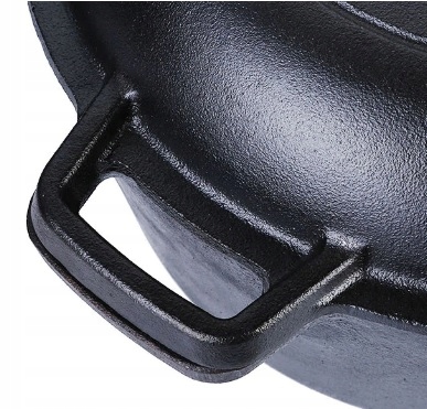 GARNEK ŻELIWNY Z POKRYWĄ KOCIOŁEK PATELNIA 5L 26cm Producent inna