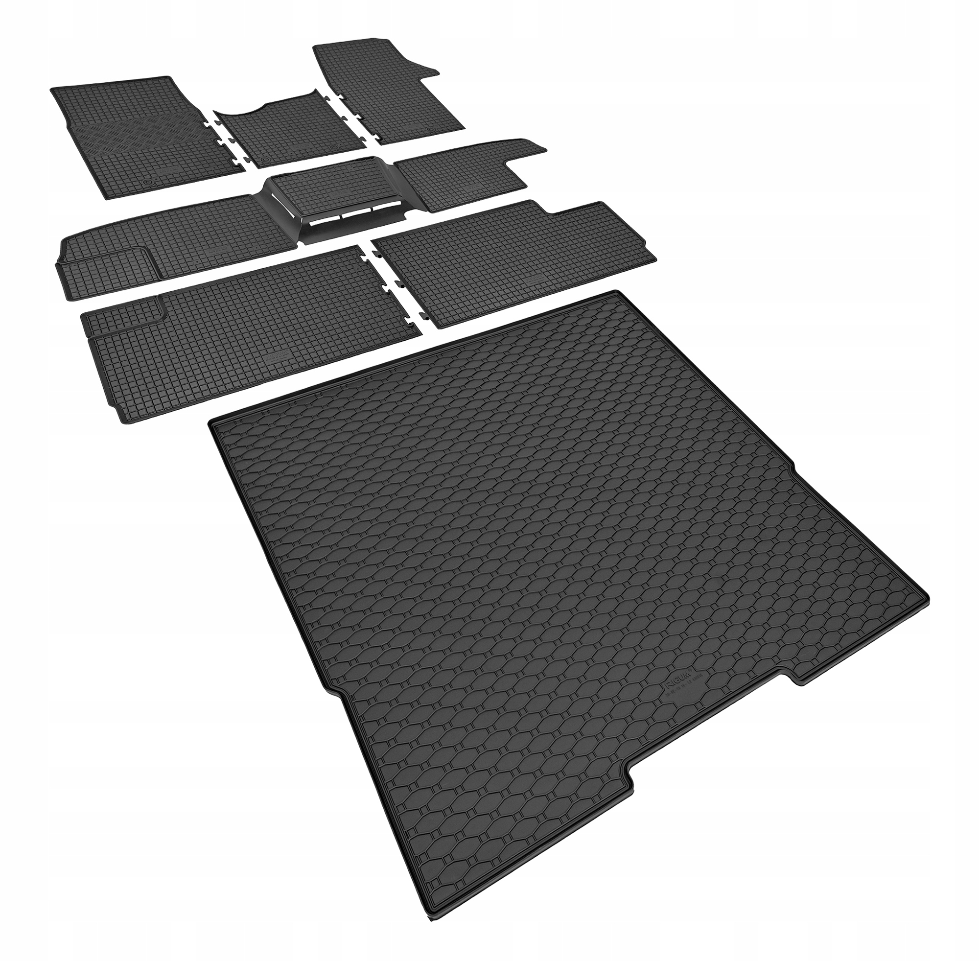 Zestaw dywaników do Renault Trafic od 2014 / od 2021 | 8/9 miejsc L2