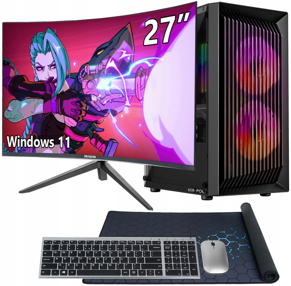 Sada počítač Core i7 32GB Ram 1TB Ssd WiFi monitor 27"