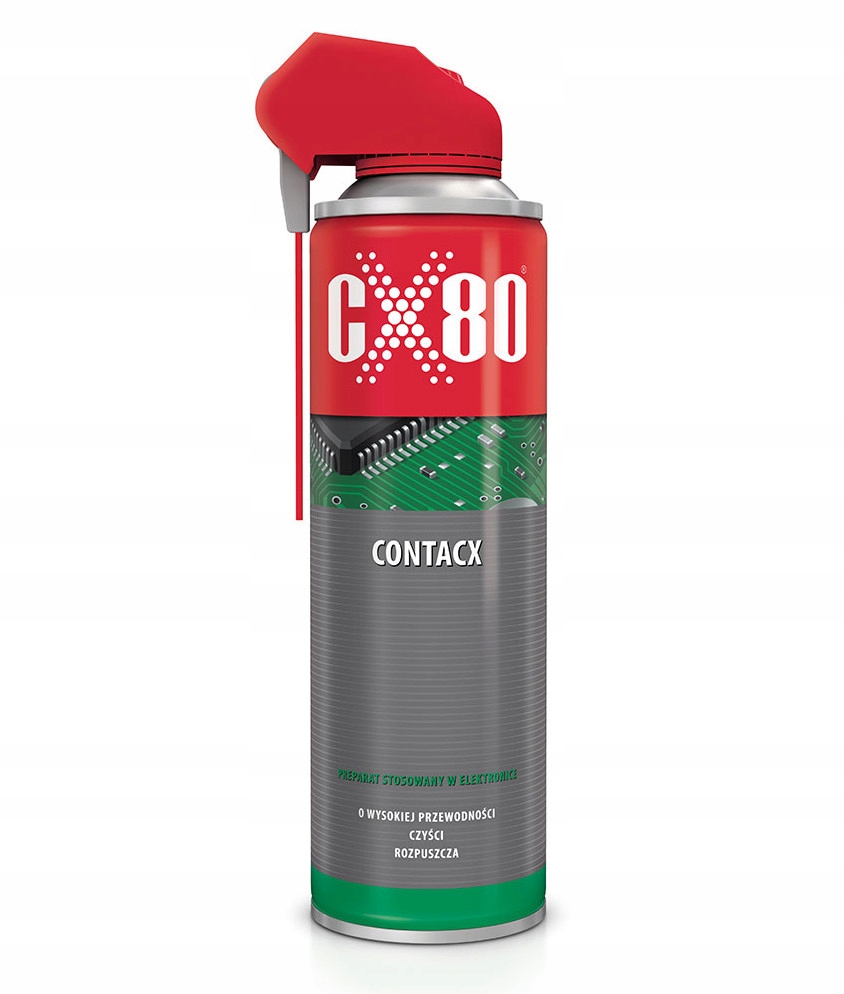 CX-80 CX80 Spray Czyszczący Contacx Do Elektroniki 500ml 60222