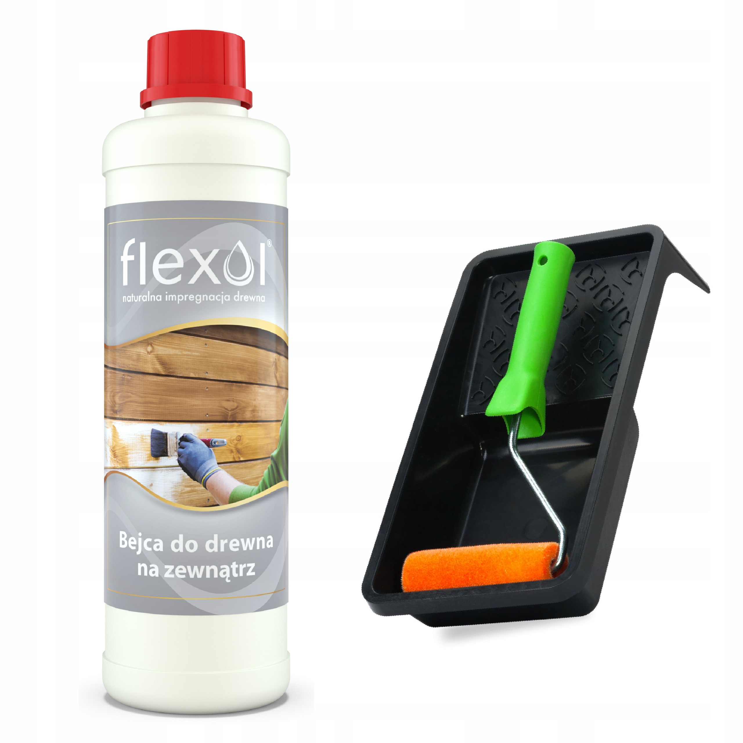 

Bejca wodna zewnętrzna do drewna Flexol 1 L 1000ml
