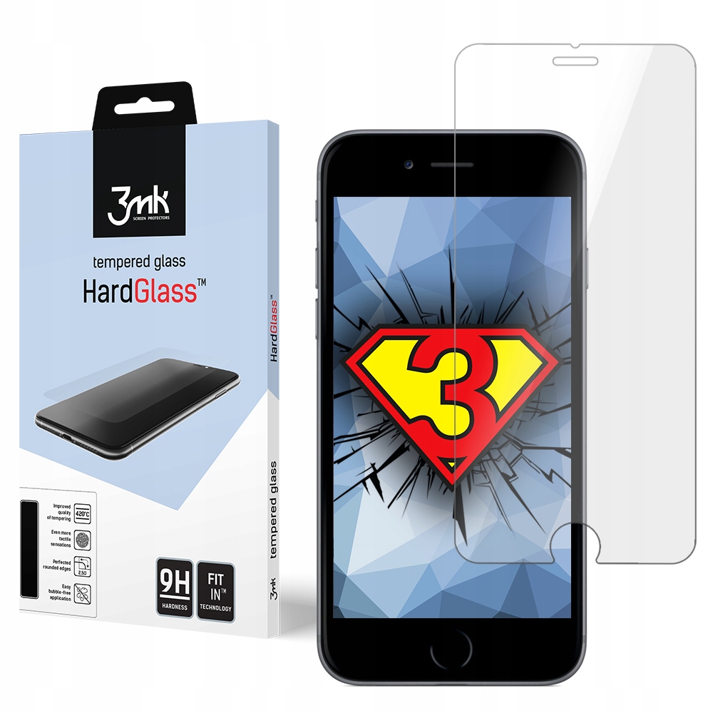 

Apple iPhone 6s Plus Szkło hartowane 3mk HardGlass