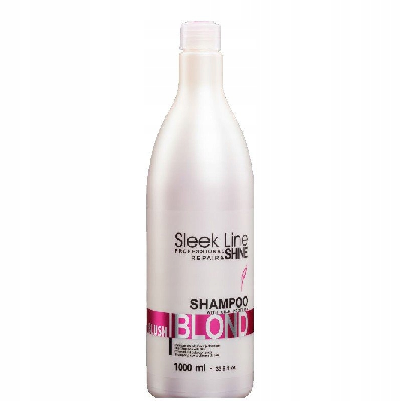 

Stapiz Szampon Sleek Line Blush Blond 1L różowy