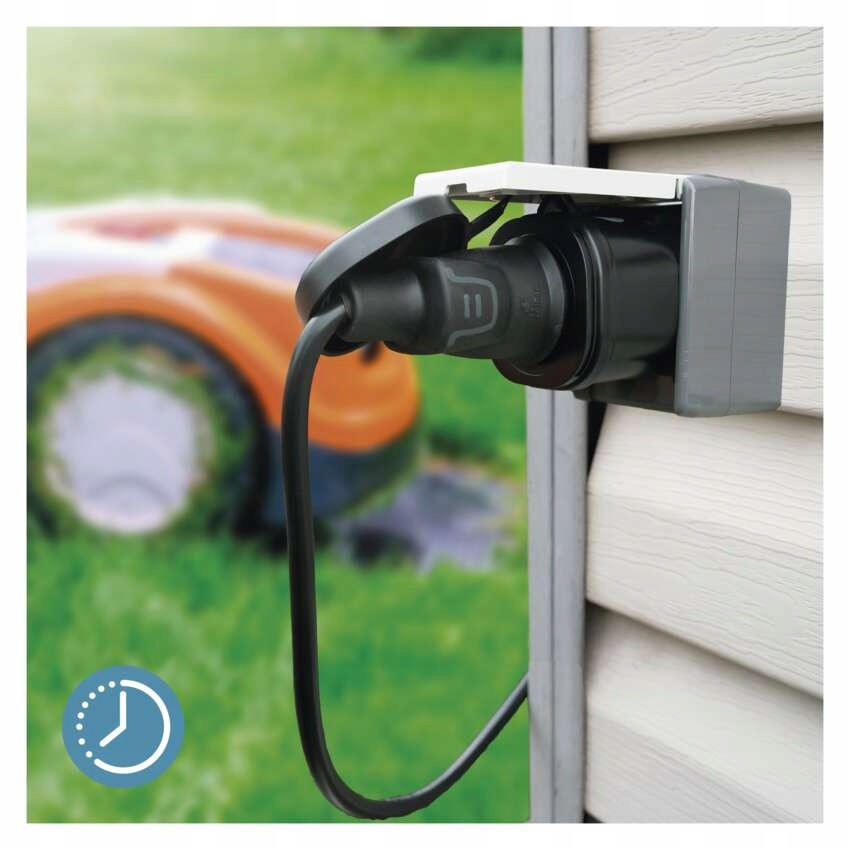 Inteligentne Gniazdo EMOS GoSmart IP-3005F IP44 wifi, bluetooth, zewnętrzne Kod producenta P5552