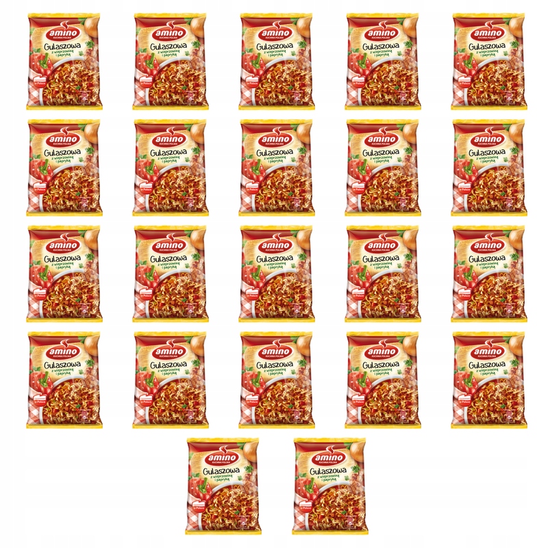 Amino Instantní gulášová polévka s vepřovým masem 59 g X22