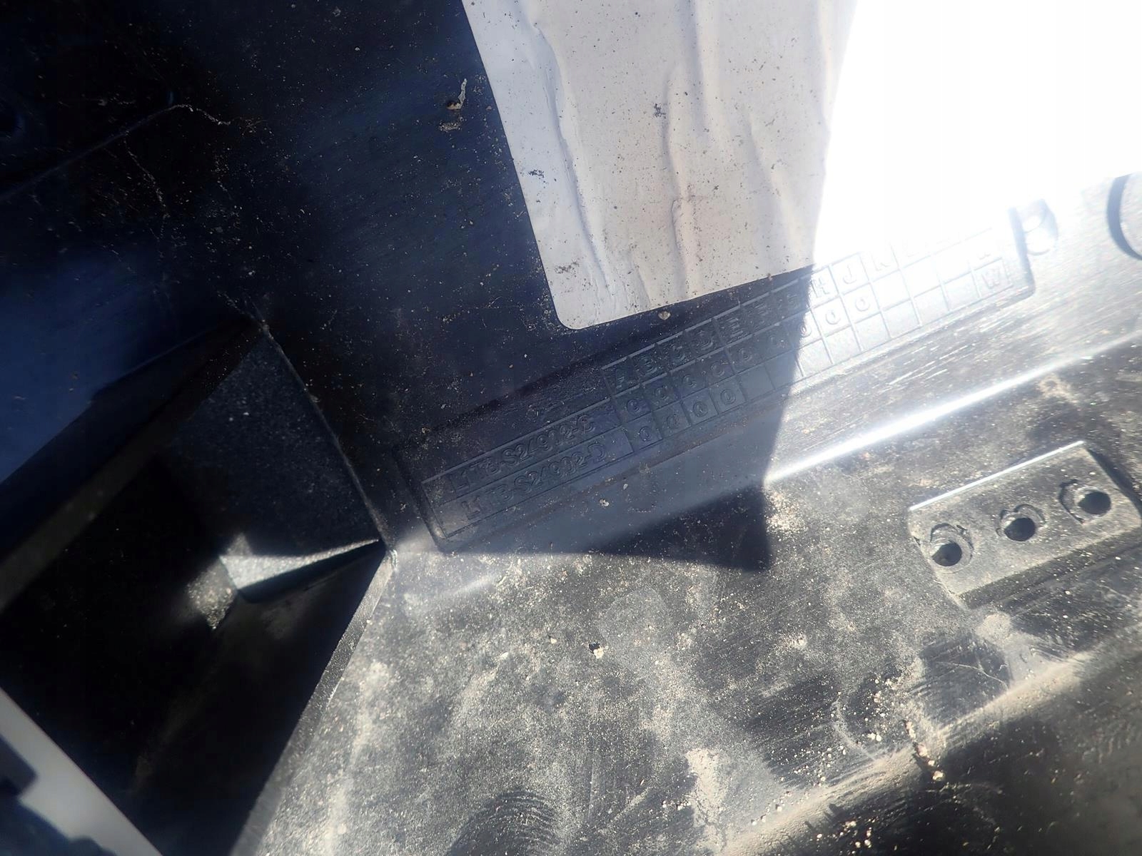 FORD PUMA 19-> moulding door right rear part