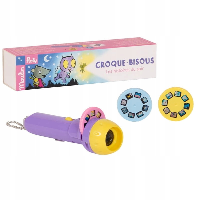 MOULIN ROTY Latarka Projektor do bajek Duszek