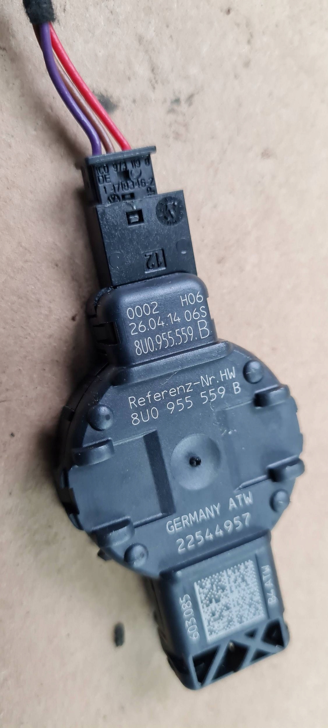 A7 4G S7 Sensor SENSOR Regen 8U0955559B A6 C7 4G A4 B8 S4 A5 Q5