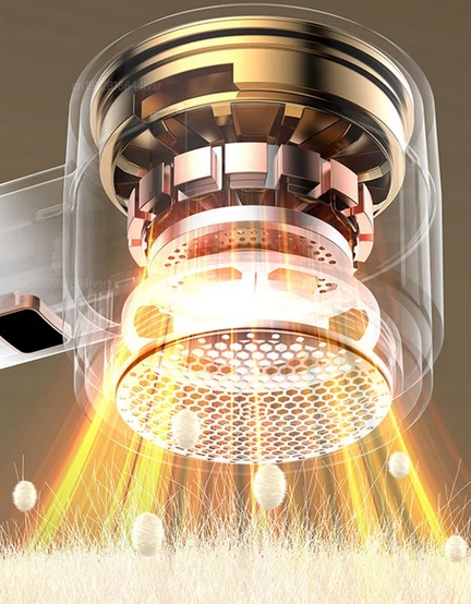 GOLARKA DO UBRAŃ TAPICERKI 8W AKUMULATOROWA +LED +SUPER 3-SPEED +KABEL Marka Gotel