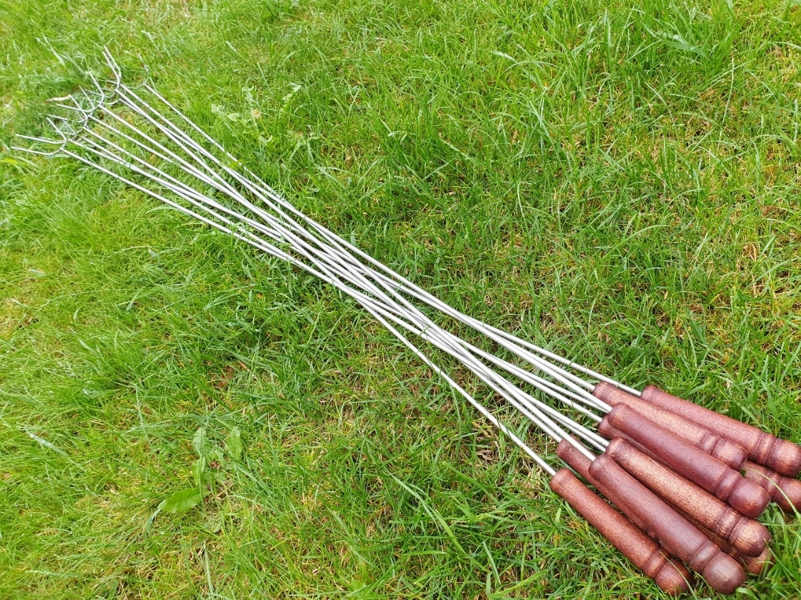 KIJEK KIJE DO OGNISKA GRILLA NIERDZEWNY 100 CM Producent inna