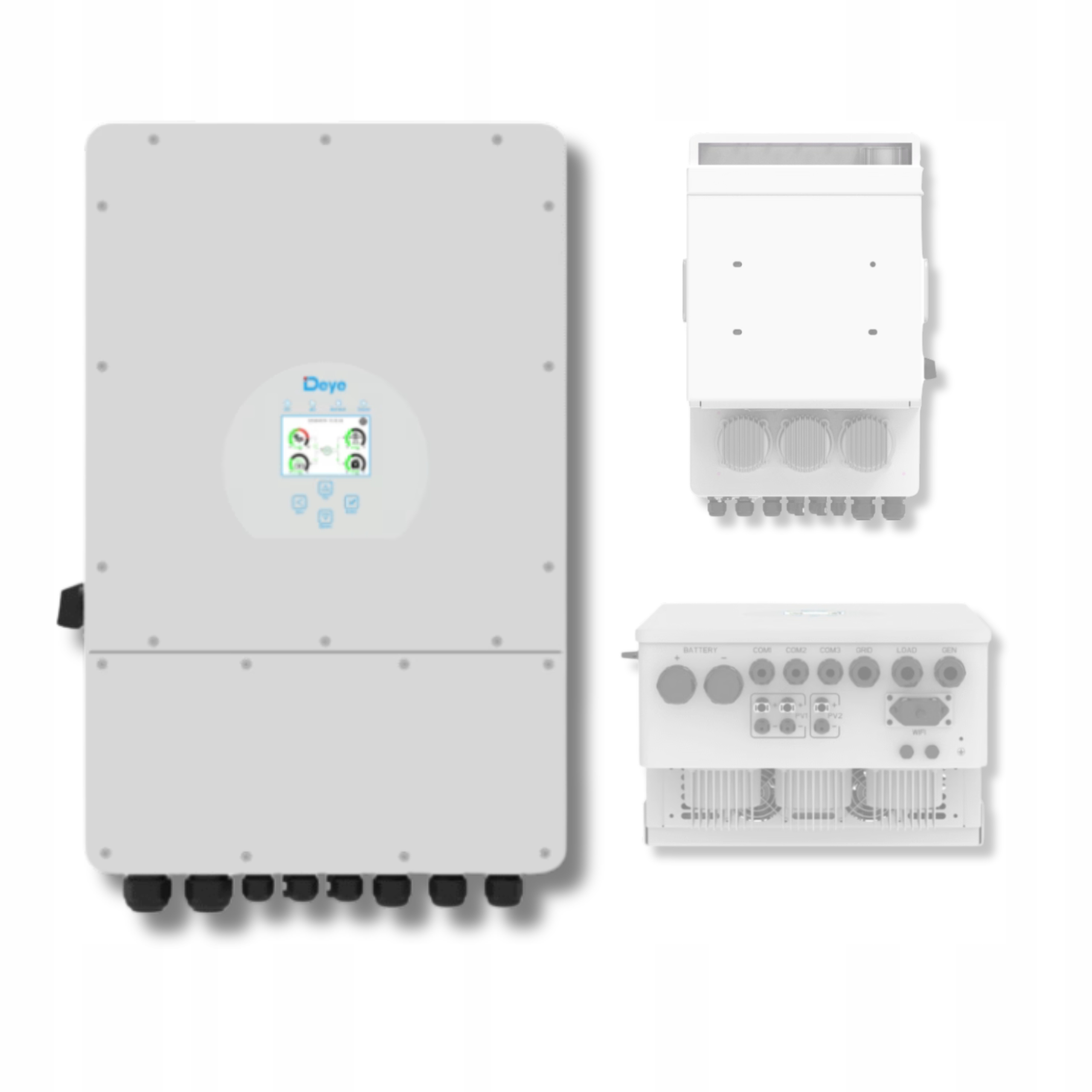 Inwerter Hybrydowy 12 kW Deye Sun 12K-SG04LP3-EU Trójfazowy 3 Fazy Falownik