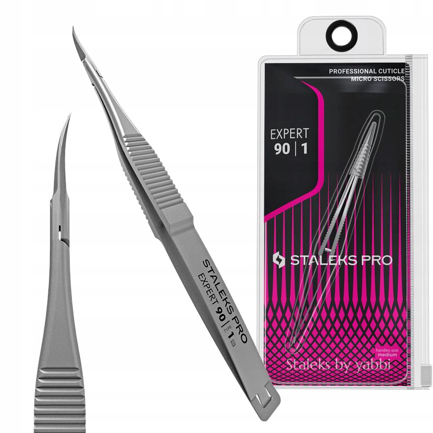 Staleks Nůžky na kůži Expert 90 Type 1 SE-90/1 Mikronůžky
