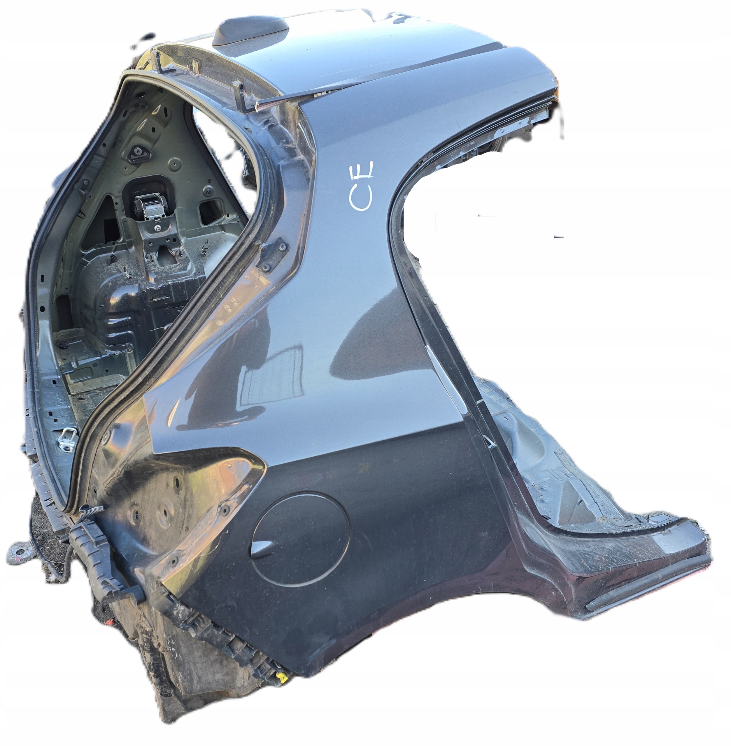 OPEL CORSA E 5D rear panel sump side fender rear part left right