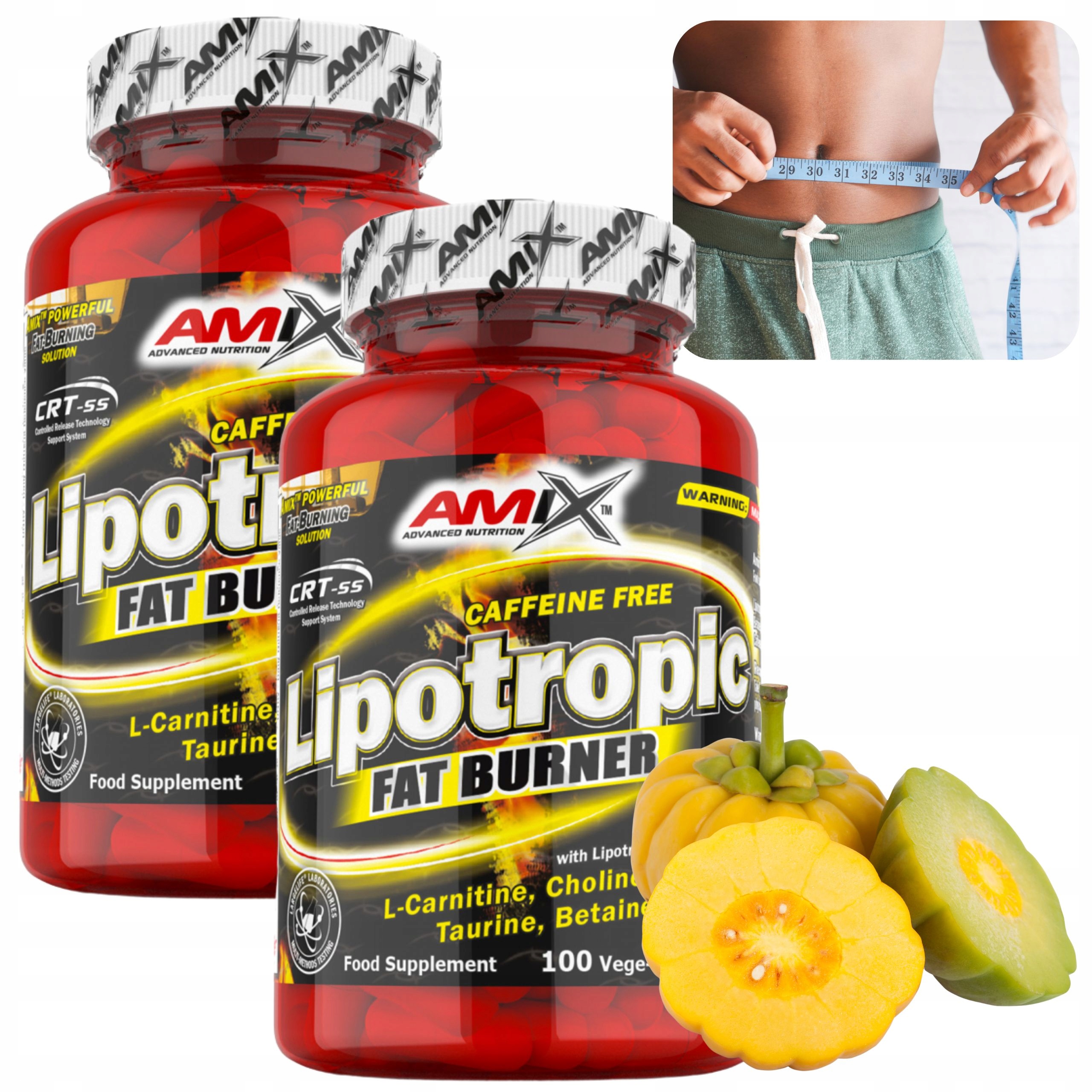 Spalovač Tuků Bez Kofeinu Lipotropní Hca Garcinia Cambogia Cholina Cla