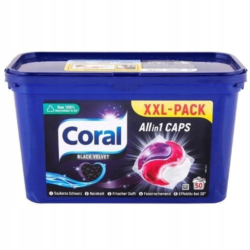 

Coral Kapsułki do Prania Czarnego z Niemiec