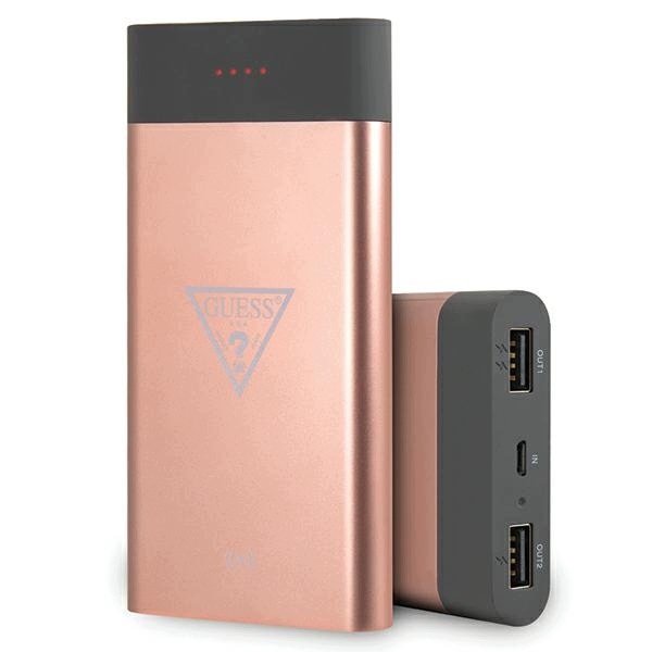 Guess Indukční powerbanka GUL24WPB8TLRG8000 mAh růžová/pink