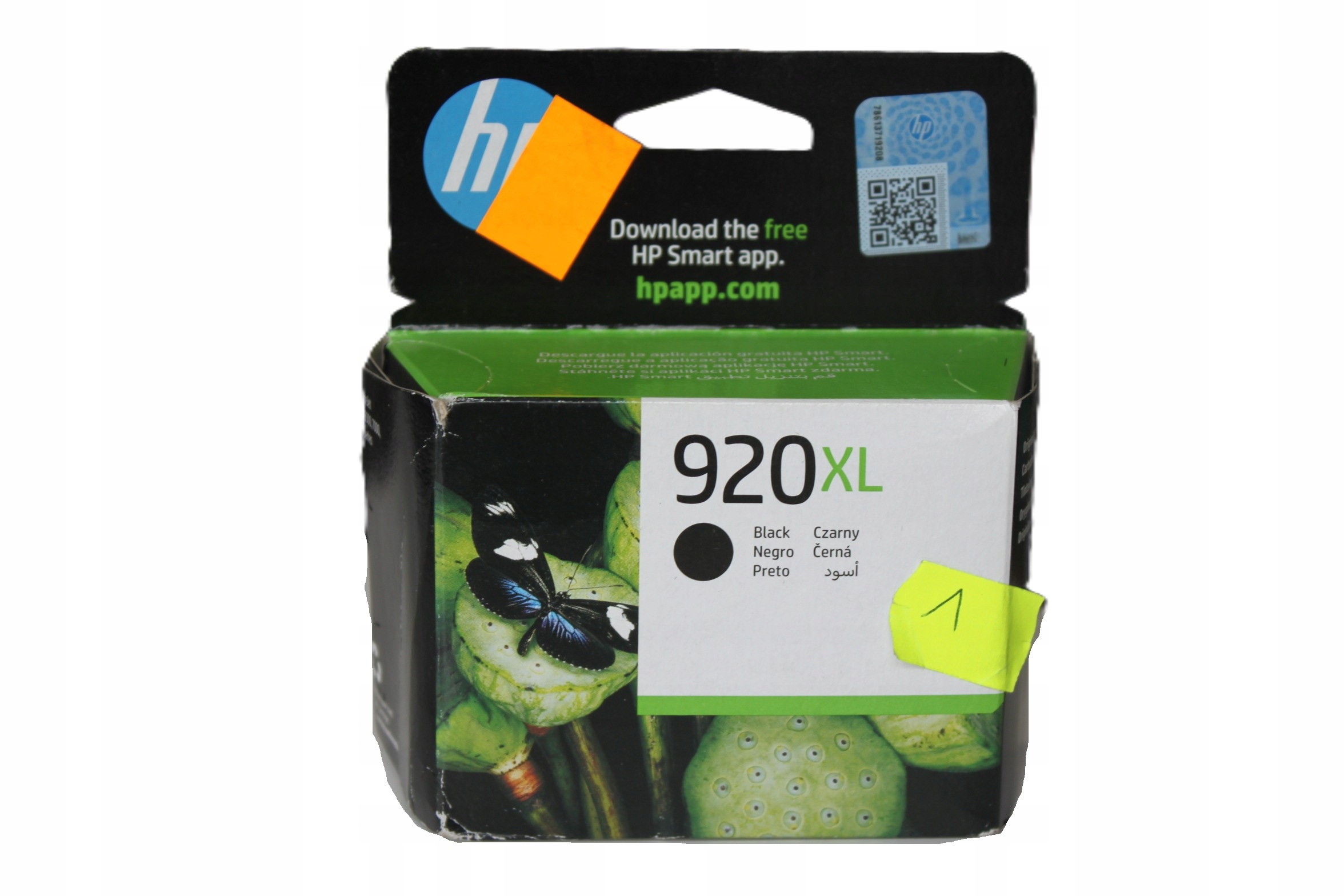 Hp 920XL CD975AE černý inkoust originál 19-23