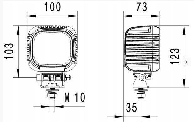РАБОЧАЯ ЛАМПА 9-LED 6000K 31W 1GA 357 109-002